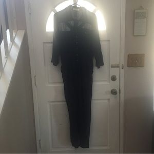 Womens Navy Blue Pant Jump Suit.